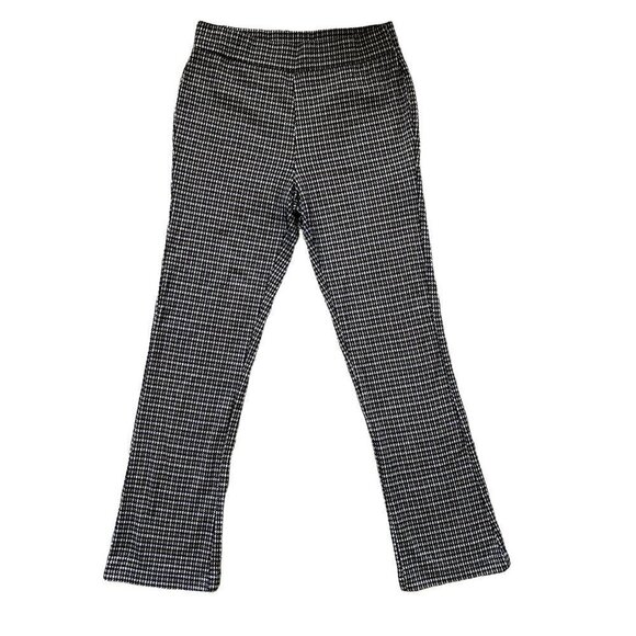 Crosby Straight Cut Stretchable Pants with Houndstooth Pattern | Size Large - Picture 1 of 8